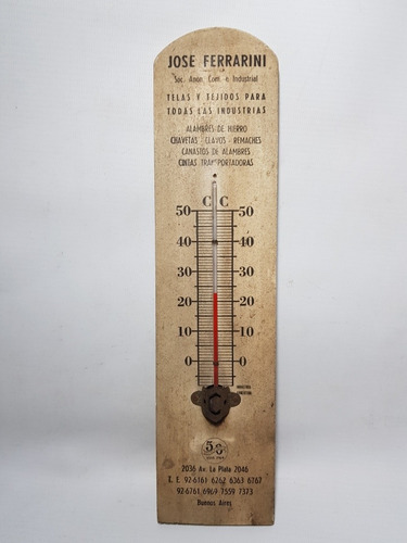 Imagen 3 de 10 de Antiguos Termómetros Grados Centígrados Lote X 3 Mag 58084
