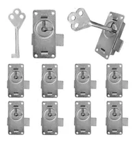 Comprar Paquete 10 Chapas Ropero Antiguo Con Llave (10 Chapas+llave)