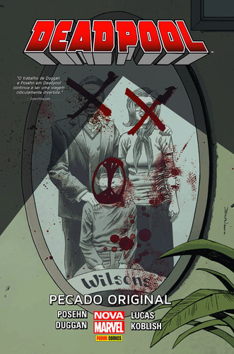 Deadpool: Pecado Original, de Posehn, Brian. Editora Panini Brasil LTDA, capa dura em português, 2019