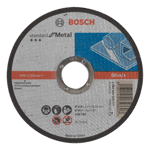 Esmeril Angular Bosch Gws 700 220v 710w Con 5 Discos