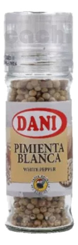 Molinillo De Pimienta Blanca Dani 45gr