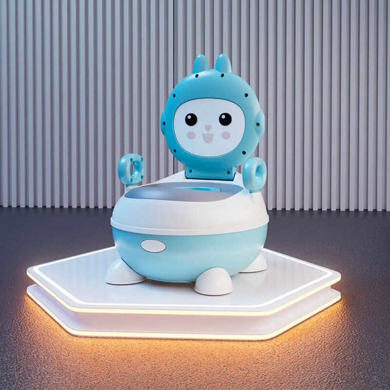 Troninho Penico Infantil Bebê Desfralde Boop - Maxi Baby - Azul