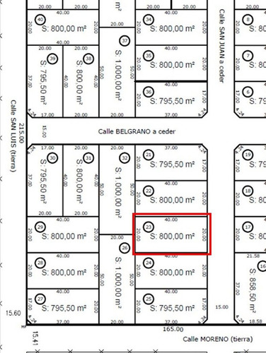 Imagen 4 de 4 de Lote 23 Villa Chica
