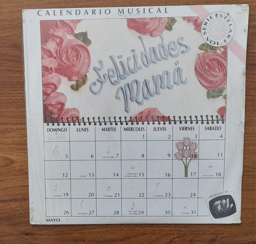 Calendario Musical Serie Estelar Vol. 4. Disco Lp Musivisa 
