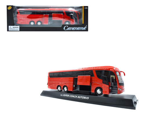 Autobus Escania Irizar Pb Rojo Cararama Escala 1:50 Nuevo