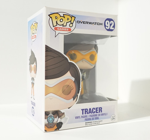 Funko Pop! Games Overwatch - Tracer 92 Traje Naranja (Usado)