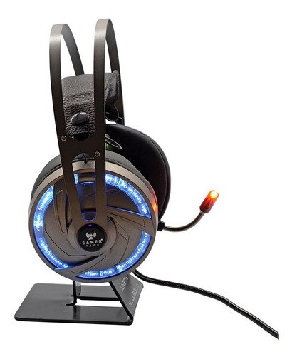 Imagen 6 de 8 de Diadema Gamer Tech Para Ps4 Y Pc Gt60d Plateado