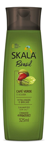 Shampoo Skala Brasil Cafe Verde Sin Sal - mL a $80