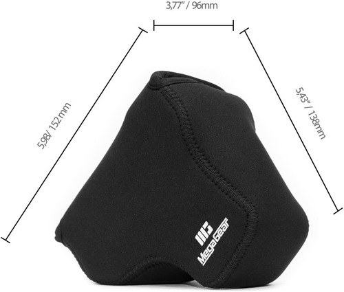 Funda Para Nikon Coolpix B700 Megagear Neopreno Negro