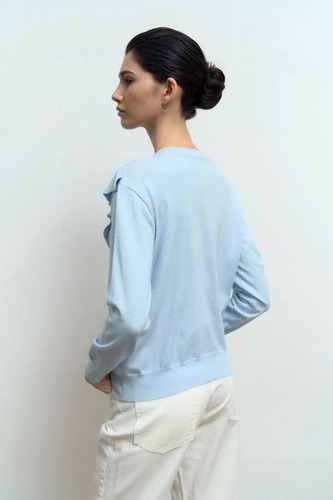 Sweater Con Volados Hilado Bremer