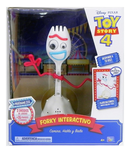 Muñeco Original Disney Toy Story Forky 35 Frases Mundomanias