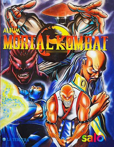 Album Mortal Combat De Salo Completo Formato Impreso