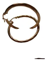 Comprar Aros De Oro 18 Klt Nuevos Grandes Lindos 12 Cuotas O Interes