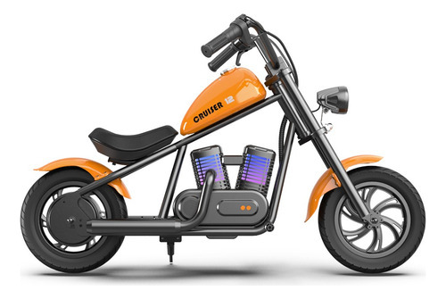 Moto Eléctrica Infantil Hyper Gogo Cruiser 12 Plus Naranja