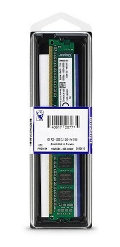 Imagen 4 de 5 de Memoria Ram Ddr3 4gb 1600mhz Kingston Kvr16n11s8/4wp