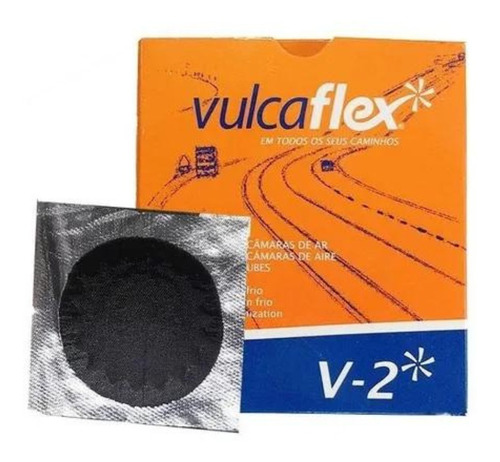 Parches Para Vulcanizar V-2 Vulcaflex 50mm 40 Und