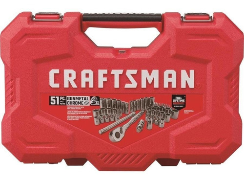 Caja De Herramientas Craftsman  51 Piezas Dados Y Rache