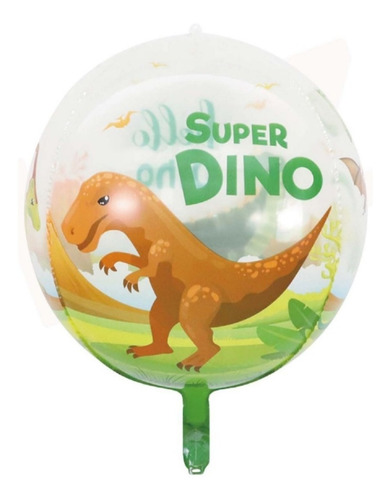 Globos Decoración 4 D Animales Selva Dinosaurios 55cm Ma Do