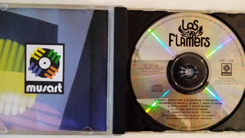 Cd De Los Flamers - Flamazo Héctor Lavoe 1 Cd De Regalo (Usado)