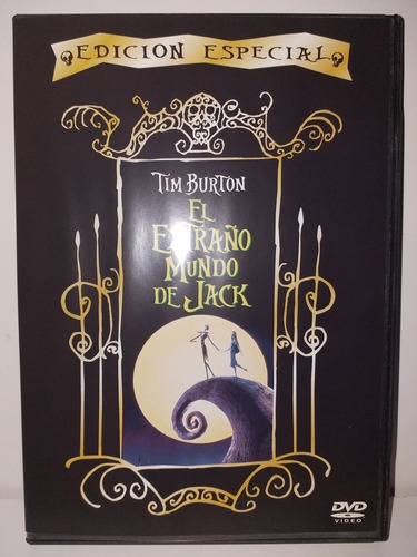 El Extraño Mundo De Jack Dvd Tim Burton Edición Especial