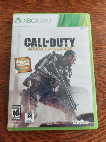 Call Of Duty Advanced Warfare Original Físico Xbox 360 2 Dvd