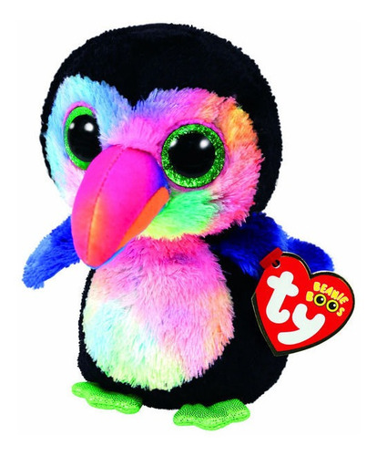 Beaks Tucan Ty Beanie Boo Boos Orginal Peluche 15 Cm Nuevo