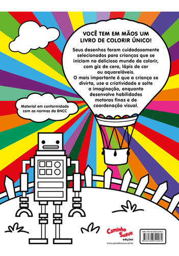 Livro Para Colorir Caminho Suave - Colorindo E Aprendendo