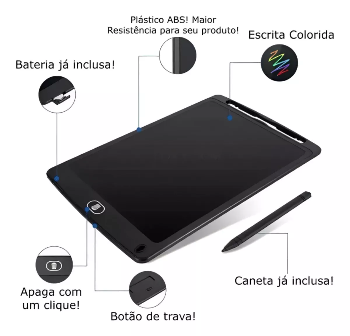 Primeira imagem para pesquisa de lousa magica tablet