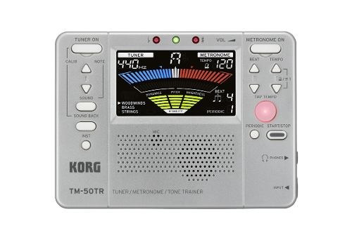 Afinador Metronomo Korg Tm 50 Tr Plata