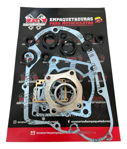 Kit Completo Empaques Y Retenedores Rx 115 Super Kit