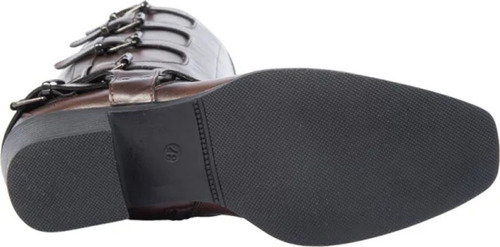 Bota Vaquera Texana Larga Tacon Mujer Tierra Bendita 1146703