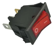 Comprar Switch Suiche Interruptor 20a 3 Pines On-off Rojo Con Luz