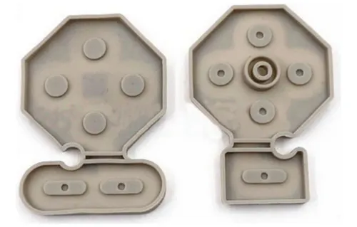Gomas Membranas Silicona De Botones Para Nds Fat