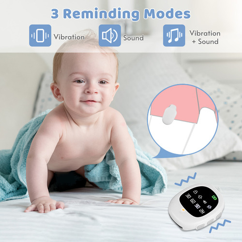 , Alarme De Enurese Noturna Com Indicador. Potty Alarm