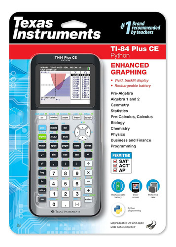 Calculadora Gráfica En Color Texas Instruments Ti-84 Plus Ce