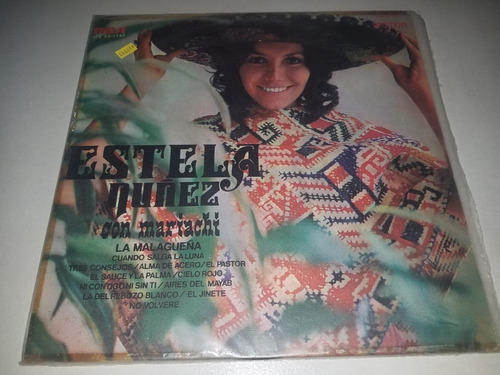 Lp Vinilo Disco Acetato Vinyl Estela Nuñez Con Mariachi