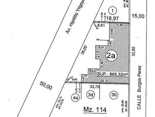 Lote - Galpón En Zona Comercial - Av Hipolito Yrigoyen - Burzaco