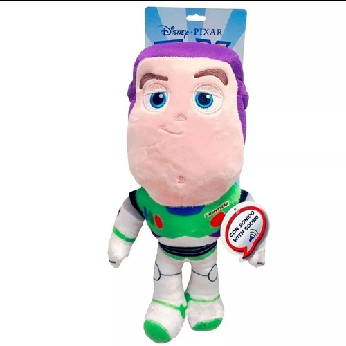 Peluche Toy Story 4 Buzz Lightyear Woody Con Sonido Y Frases
