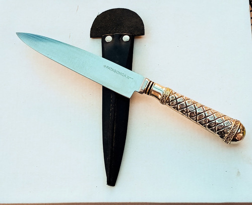 Cuchillo Verijero Patagonica De 15 Cm Inoxidable Cabo Alpaca