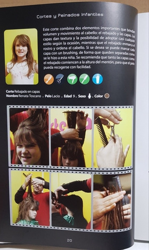 Imagen 8 de 9 de Libros Extensiones Peluqueria Y Cortes Peinados Infantiles!!