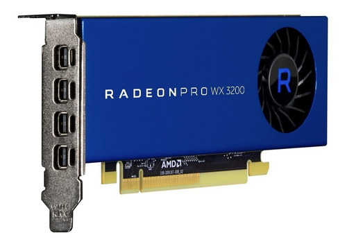 Tarjeta De Video Amd Radeon Pro Wx 3200 Ideal Arquitectura