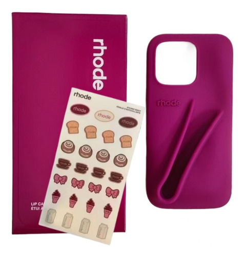 Funda Rhode Hailey Bieber Original Con Para iPhone /+pegatin