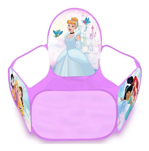 Pelotero Infantil Princesas 120x120x75 Disney Oficial