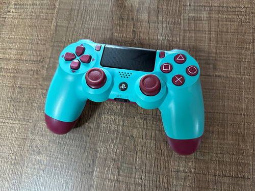 Controle Playstation Dualshock 4 Berry Blue - Ps4 Azul-celeste (Usado)