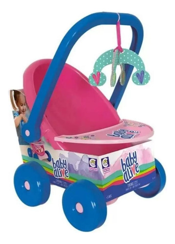 Carrinho De Boneca Baby Alive 3 Em 1 Cotiplas 2171