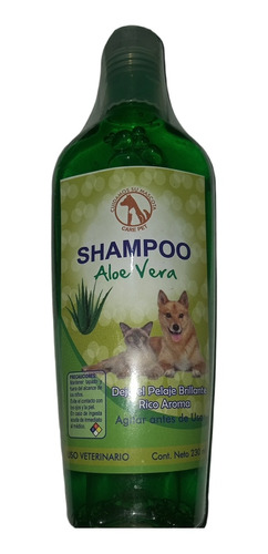 Shampoo Para Mascotas 230ml De Áloe Verá Perros , Gatos Care