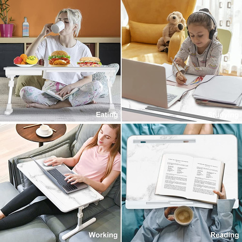 Escritorio De Cama Para Computadora Portátil, Escritor...
