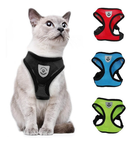 Arnés Malla Para Gatos Talla L