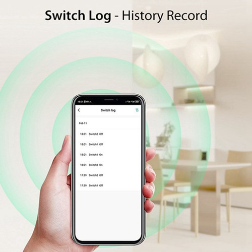 Relé Domótico Inteligente Wifi Smart 2x5a Mo-fs
