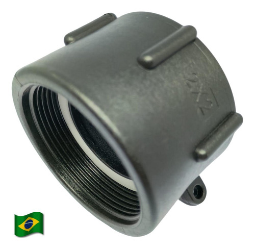 Conexão Adaptador Container Ibc Redução 3/4, 1/2, 1 Ou 2 Pol Item 7 - 2 Polegadas Femea